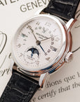 Patek Philippe Platinum Grand Complication Perpetual Calendar Minute Repeater Watch Ref. 5016