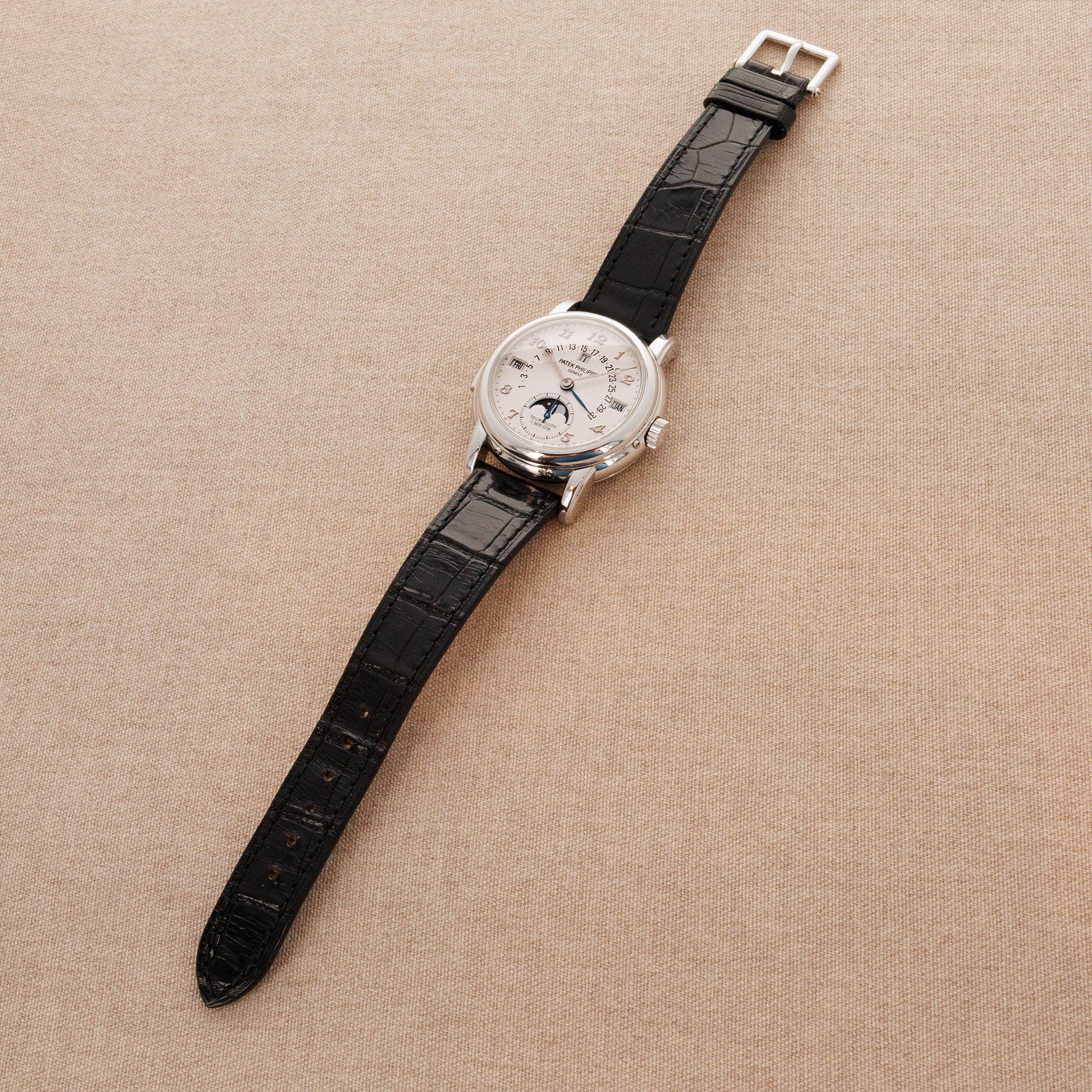 Patek Philippe Platinum Grand Complication Perpetual Calendar Minute Repeater Watch Ref. 5016