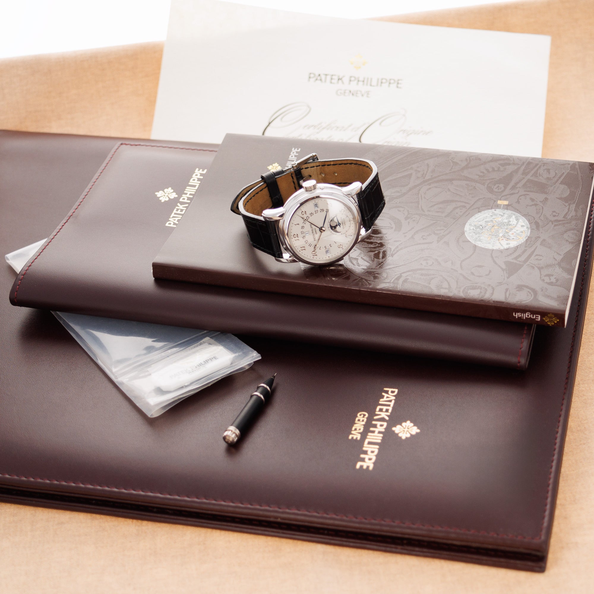 Patek Philippe Platinum Grand Complication Perpetual Calendar Minute Repeater Watch Ref. 5016
