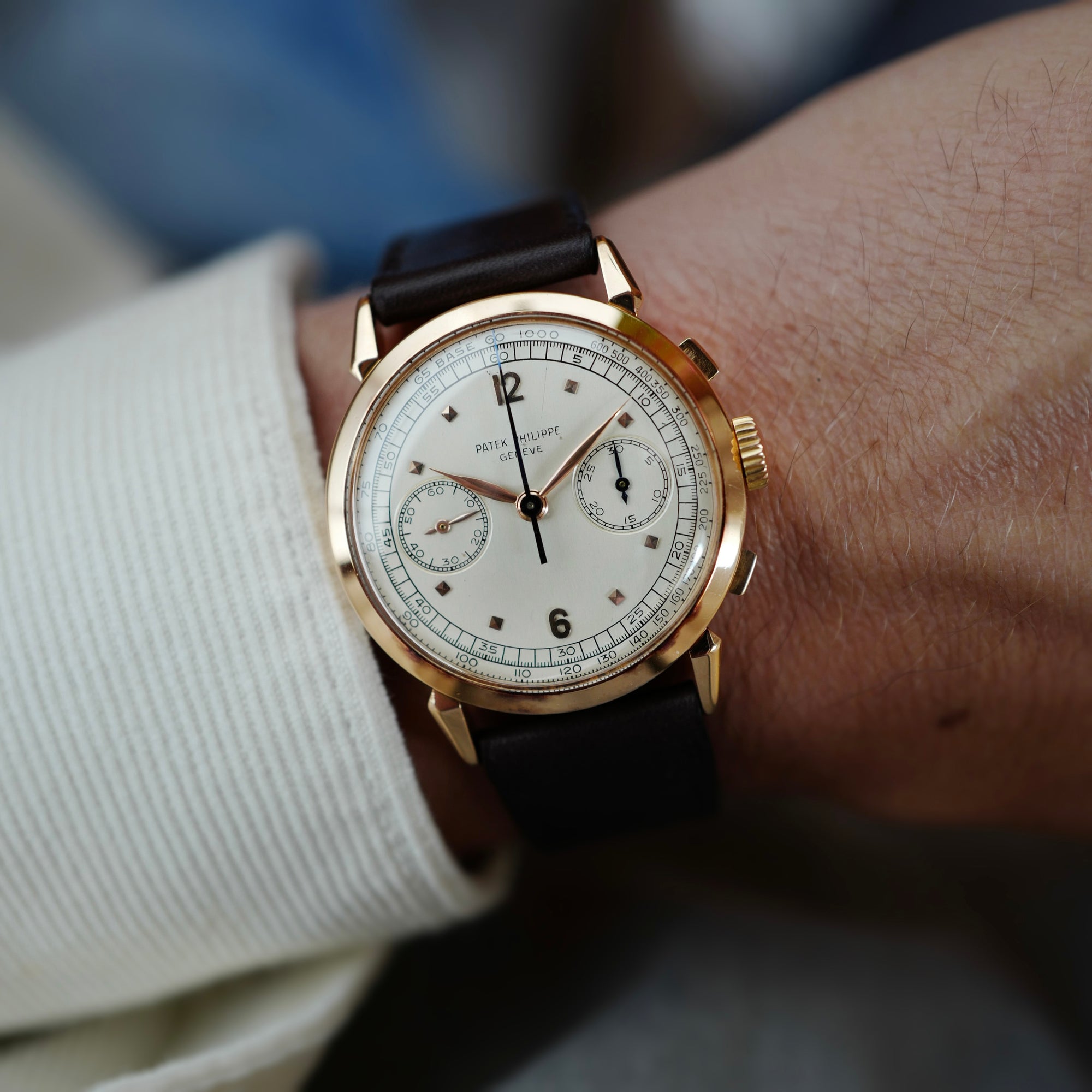 Patek Philippe Rose Gold Chronograph Ref. 1579