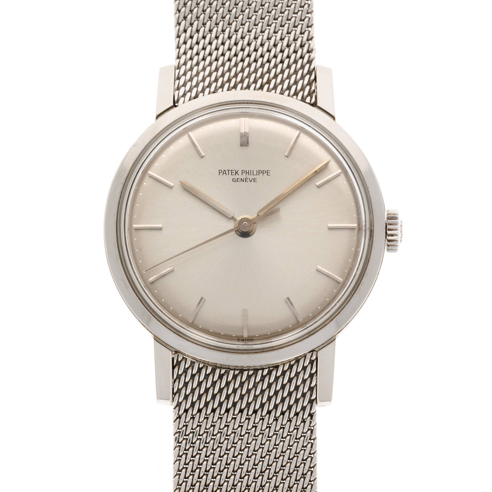 Patek Philippe - Patek Philippe Steel Calatrava Watch Ref. 3483 - The Keystone Watches
