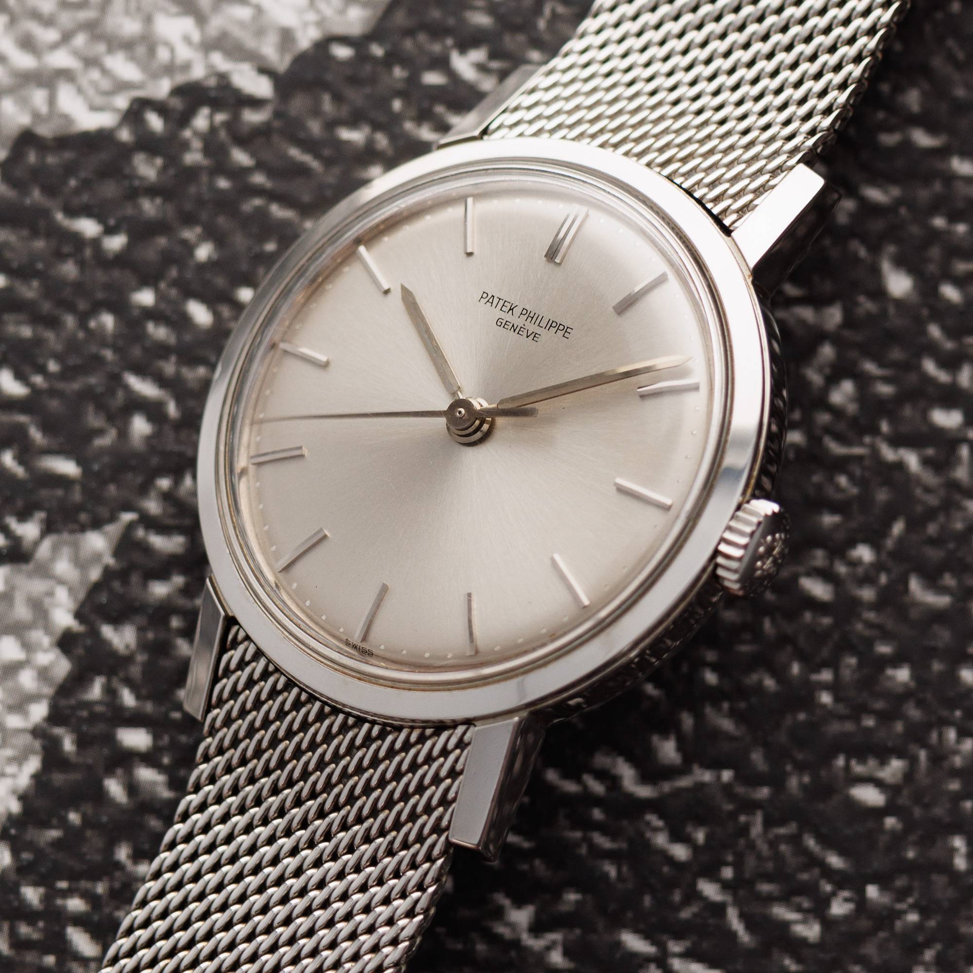 Patek Philippe - Patek Philippe Steel Calatrava Watch Ref. 3483 - The Keystone Watches