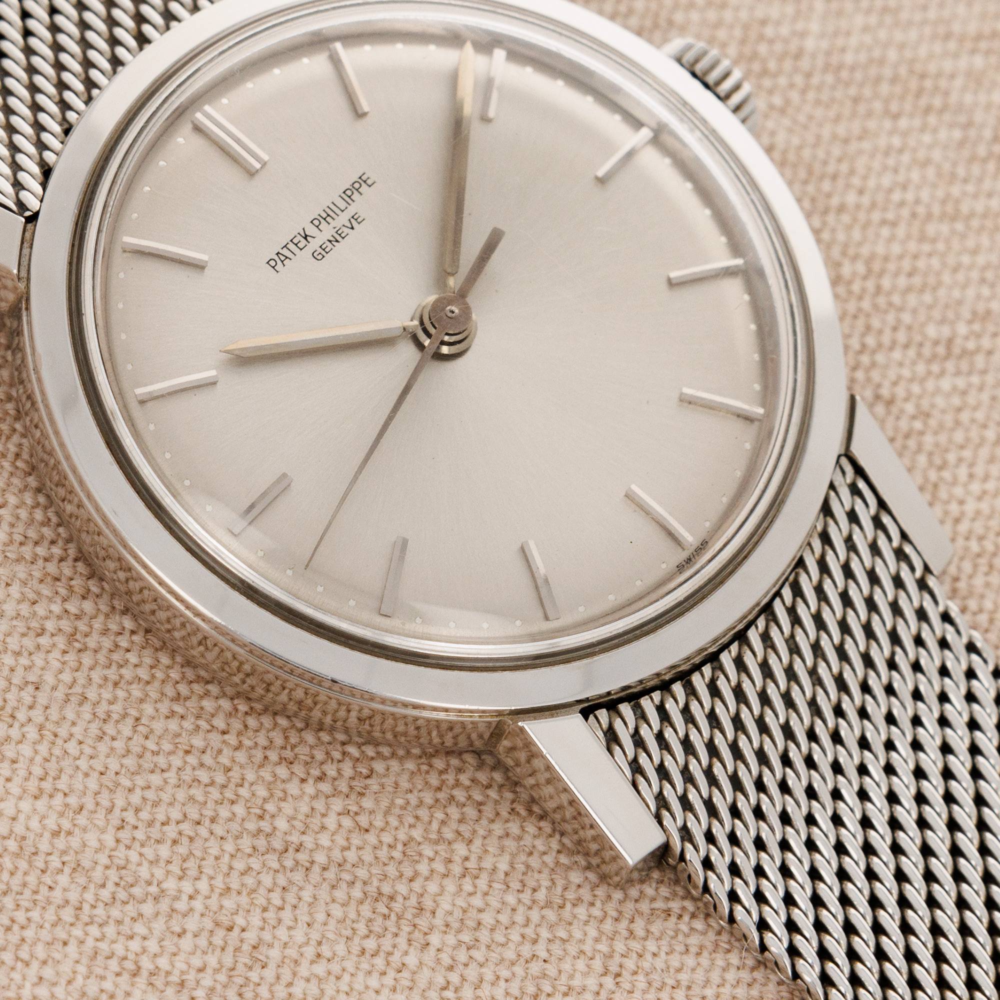 Patek Philippe - Patek Philippe Steel Calatrava Watch Ref. 3483 - The Keystone Watches