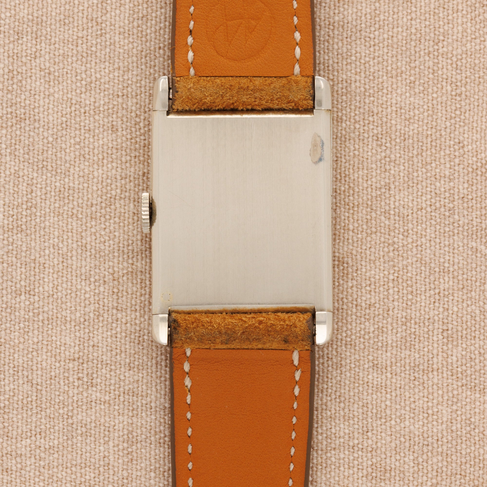 Audemars Piguet - Audemars Piguet White Gold Tank Watch with Luminous Arabic Numerals - The Keystone Watches