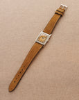 Audemars Piguet - Audemars Piguet White Gold Tank Watch with Luminous Arabic Numerals - The Keystone Watches