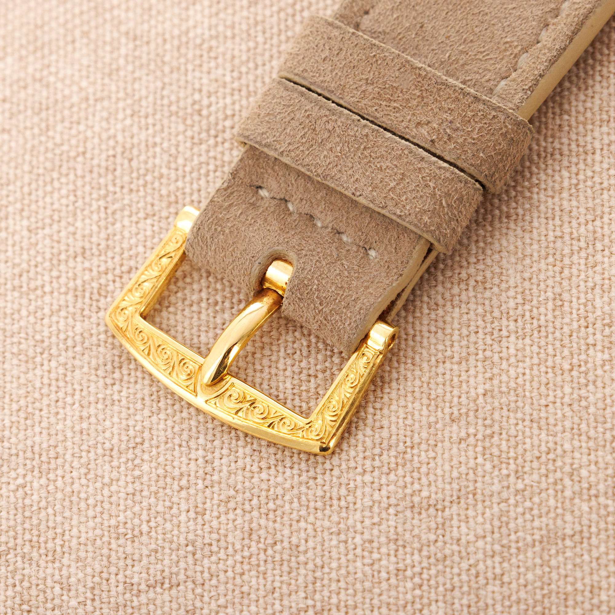 Patek Philippe - Patek Philippe Yellow Gold Rectangular Watch Ref. 10 with Remarkable Engraving Details - The Keystone Watches
