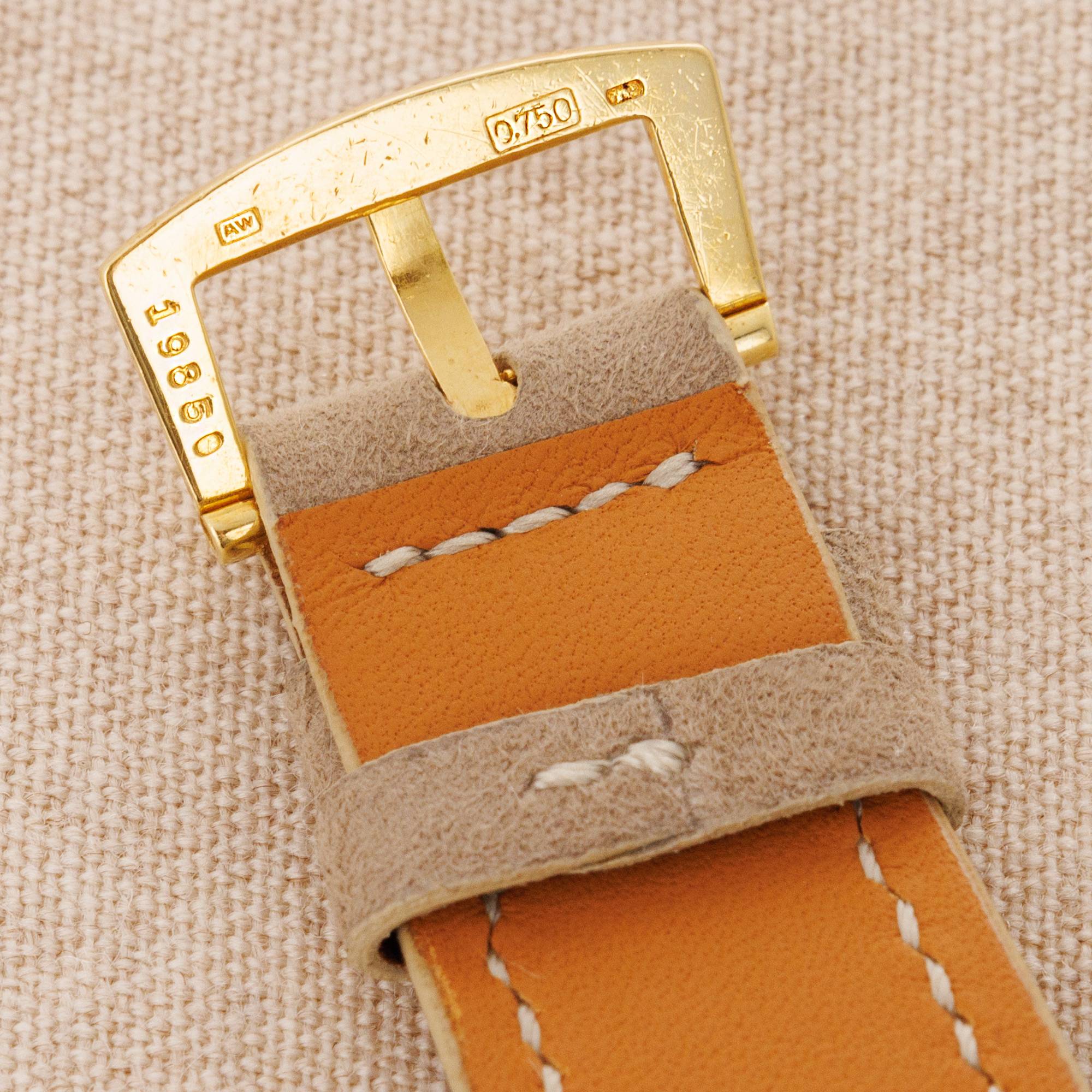 Patek Philippe - Patek Philippe Yellow Gold Rectangular Watch Ref. 10 with Remarkable Engraving Details - The Keystone Watches