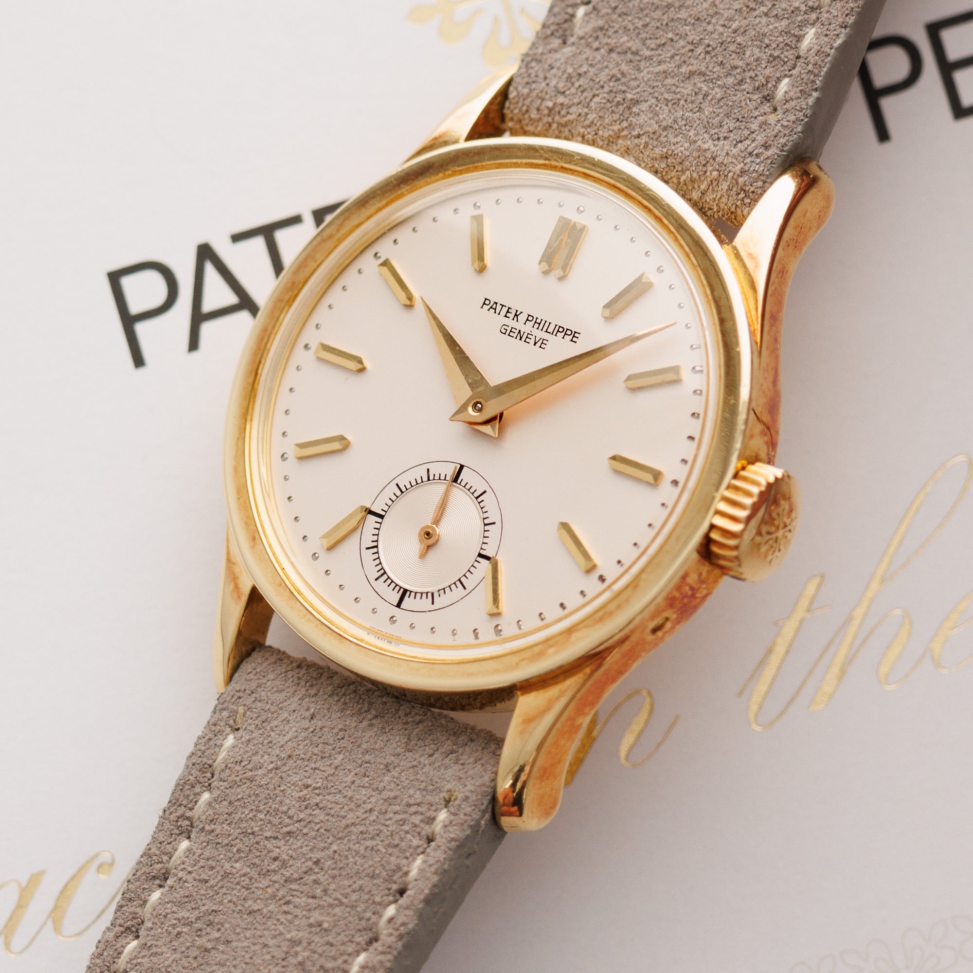 Patek Philippe - Patek Philippe Yellow Gold Calatrava Ref. 2545, Gifted by the Arab American Oil Company (ARAMCO) - The Keystone Watches