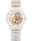 Patek Philippe White Gold Skeletonized Calatrava Watch Ref. 7180