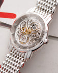 Patek Philippe White Gold Skeletonized Calatrava Watch Ref. 7180