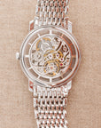 Patek Philippe White Gold Skeletonized Calatrava Watch Ref. 7180