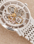 Patek Philippe White Gold Skeletonized Calatrava Watch Ref. 7180