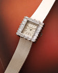 Audemars Piguet White Gold and Baguette Diamond Watch