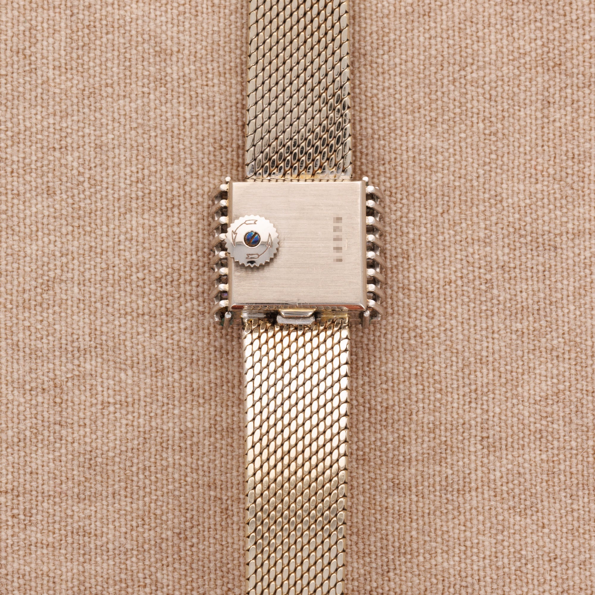 Audemars Piguet White Gold and Baguette Diamond Watch