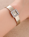 Audemars Piguet White Gold and Baguette Diamond Watch