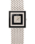 Piaget - Piaget White Gold Onyx Diamond Watch Ref. 9208D2 - The Keystone Watches