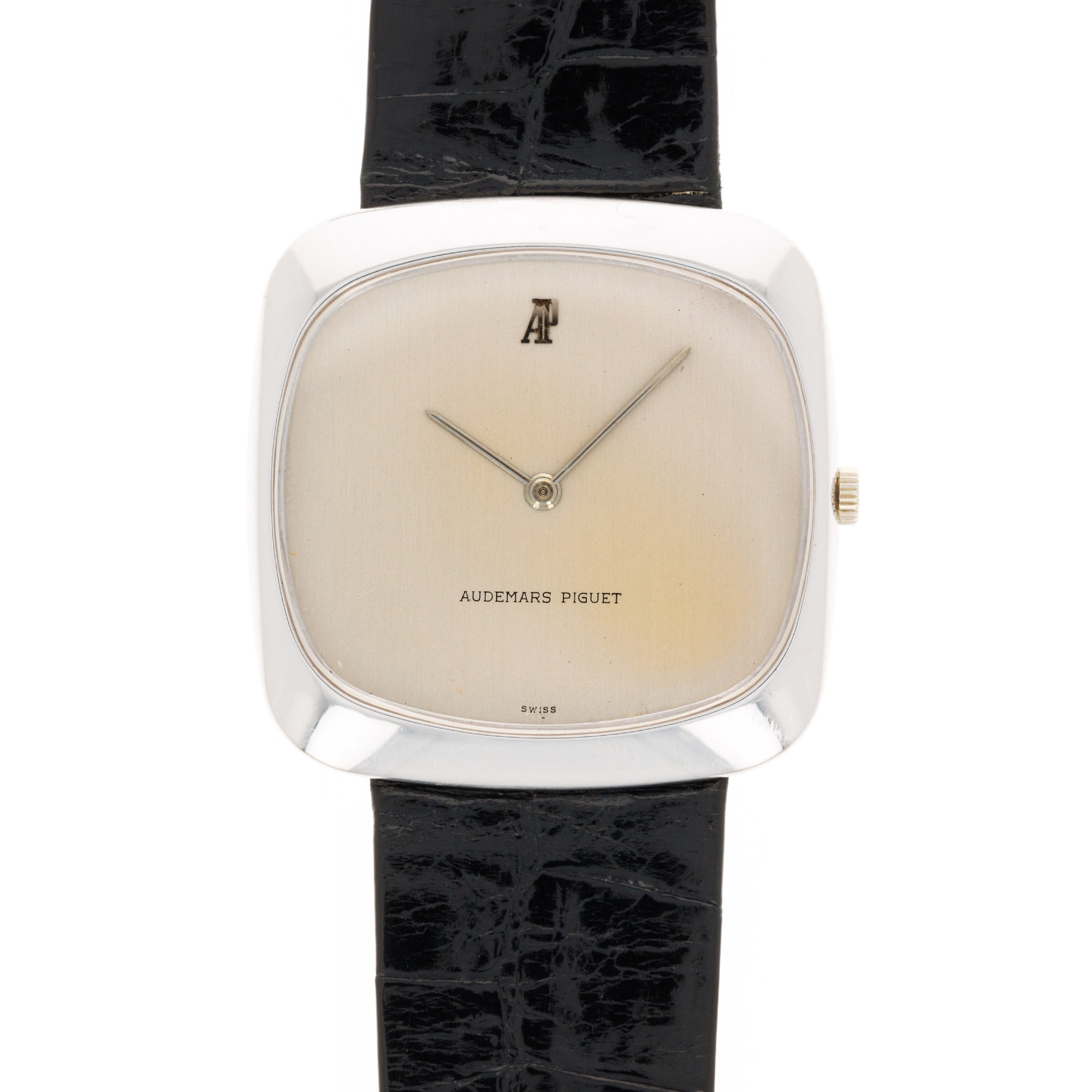 Audemars Piguet - Audemars Piguet White Gold Mechanical TV Shaped Watch - The Keystone Watches
