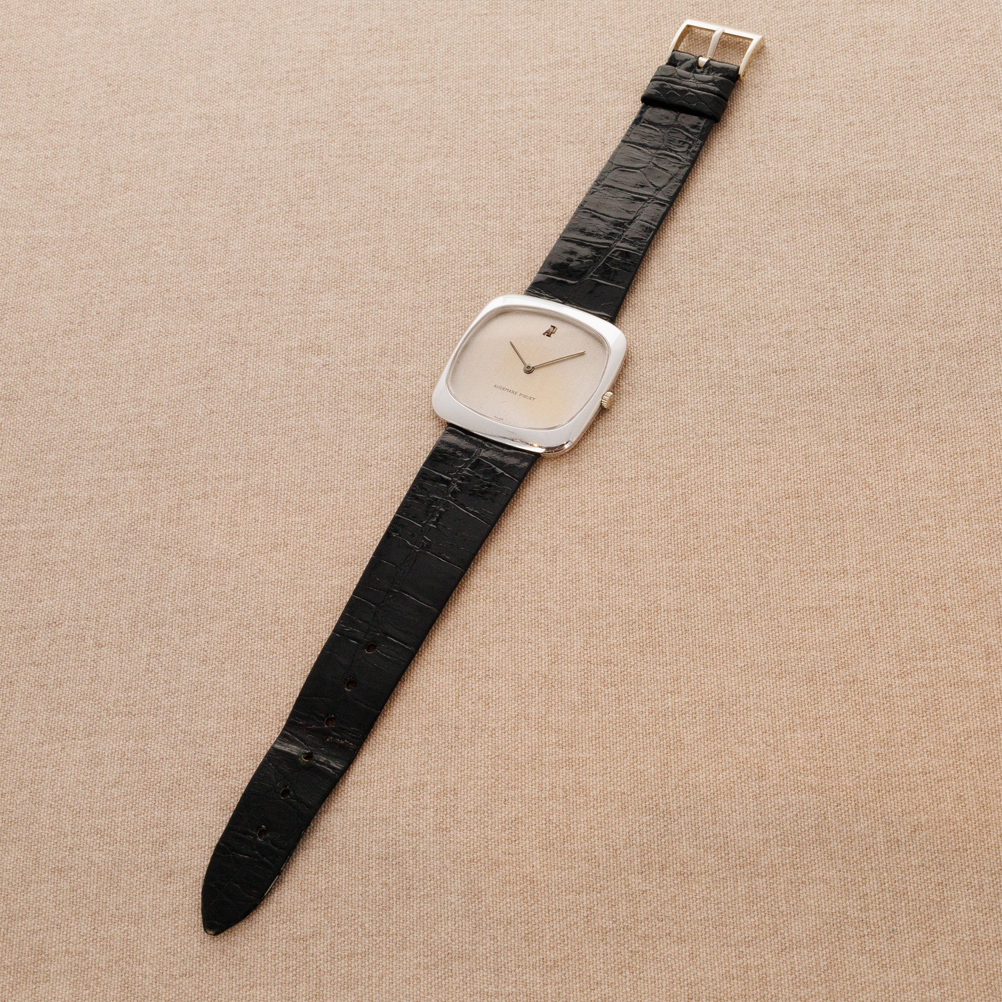 Audemars Piguet - Audemars Piguet White Gold Mechanical TV Shaped Watch - The Keystone Watches