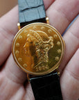 Piaget Yellow Gold Coin Watch
