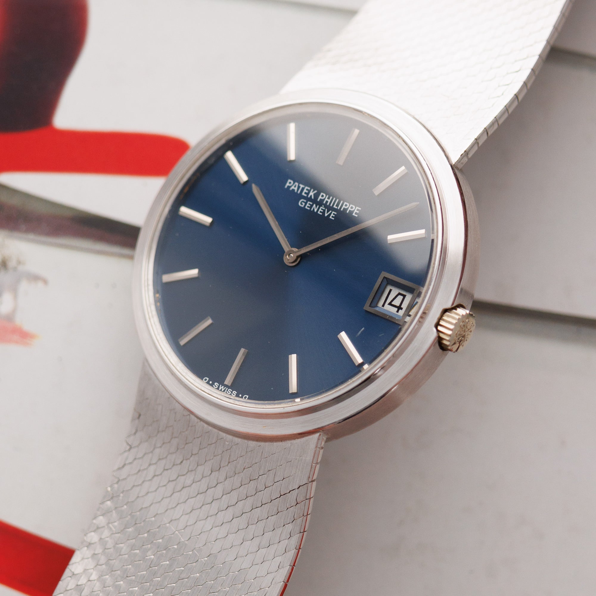 Patek Philippe - Patek Philippe White Gold Calatrava Ref. 3601 - The Keystone Watches