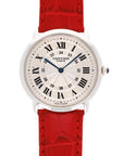 Cartier Platinum Ronde Louis Ref. W1528051 CPCP Collection