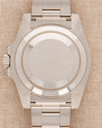 Rolex White Gold Submariner Diamond Sapphire Watch Ref. 116659SABR