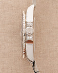 Rolex White Gold Submariner Diamond Sapphire Watch Ref. 116659SABR