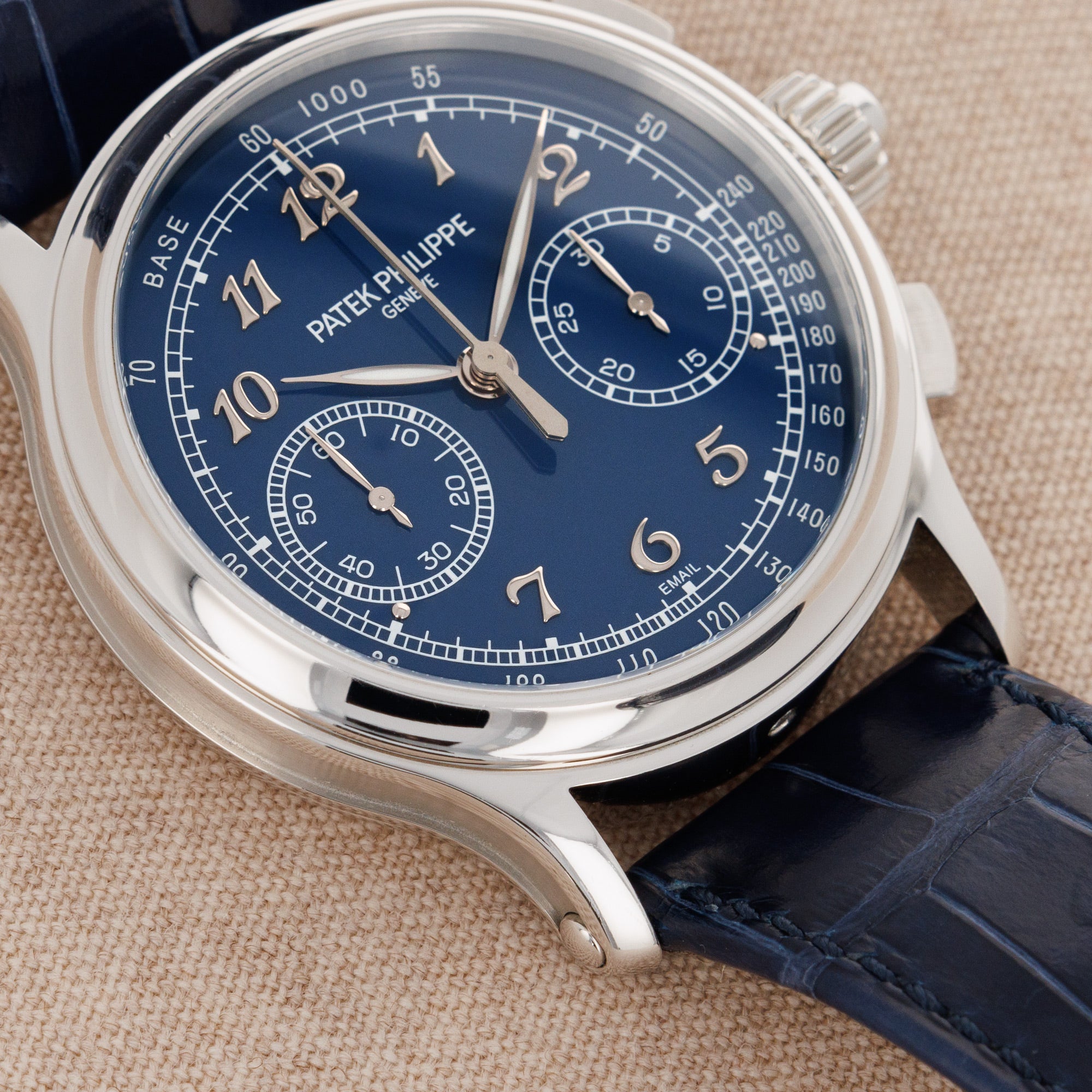 Patek Philippe Platinum Split Seconds Chronograph Watch Ref. 5370