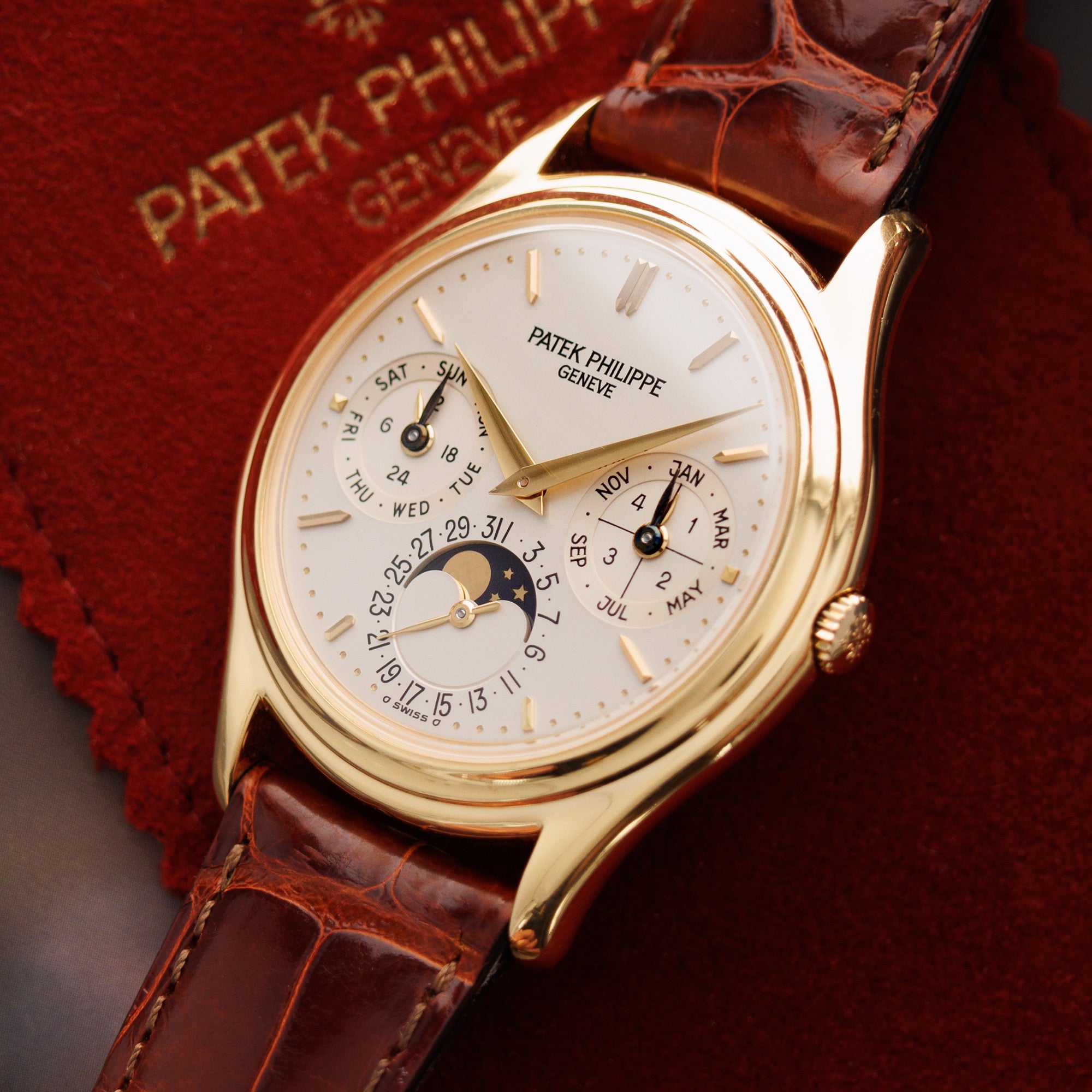 Patek Philippe - Patek Philippe Yellow Gold Perpetual Calendar Ref. 3940 - The Keystone Watches