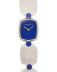 Audemars Piguet White Gold Lapis Optical Watch, by George Lenfant