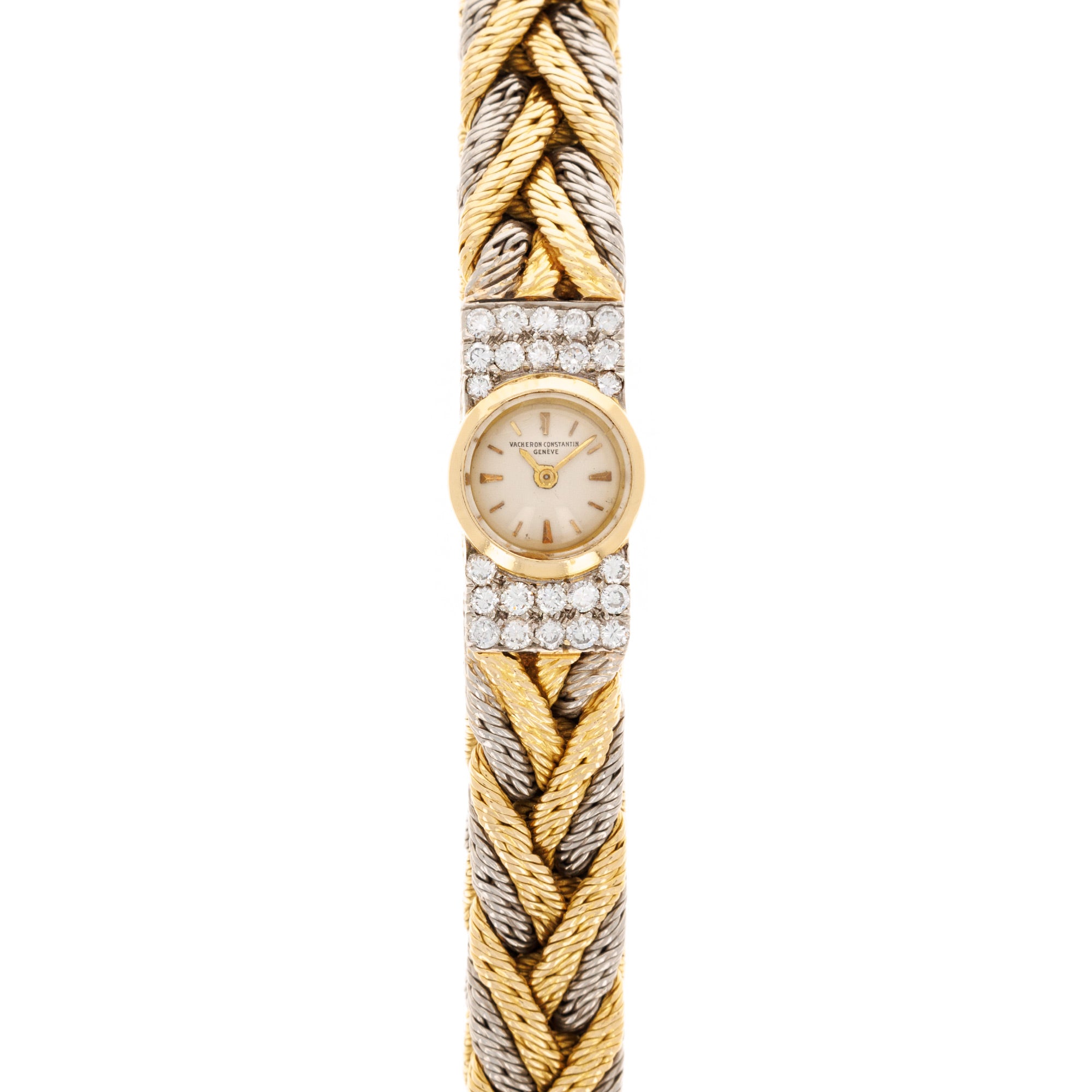 Vacheron Constantin Platinum & Gold Diamond Watch by George Lenfant