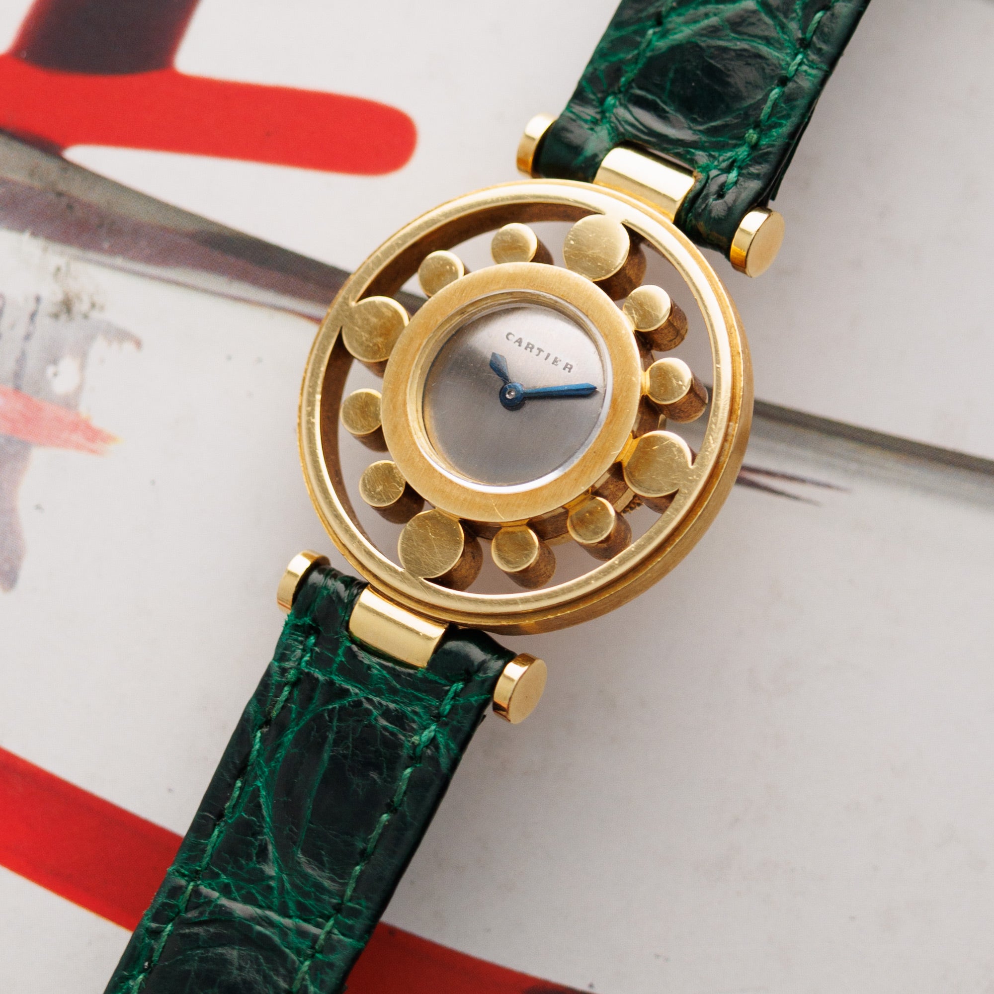 Cartier Yellow Gold Helm Gouvernail Watch