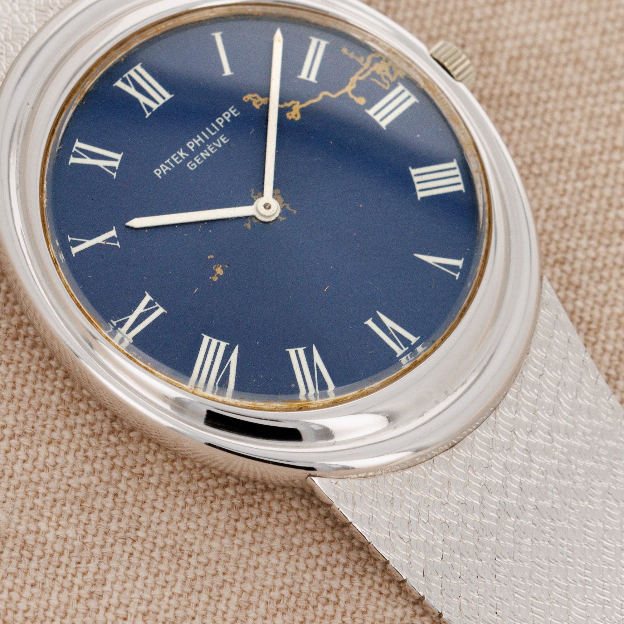 Patek White Gold Golden Ellipse Watch Ref. 3594