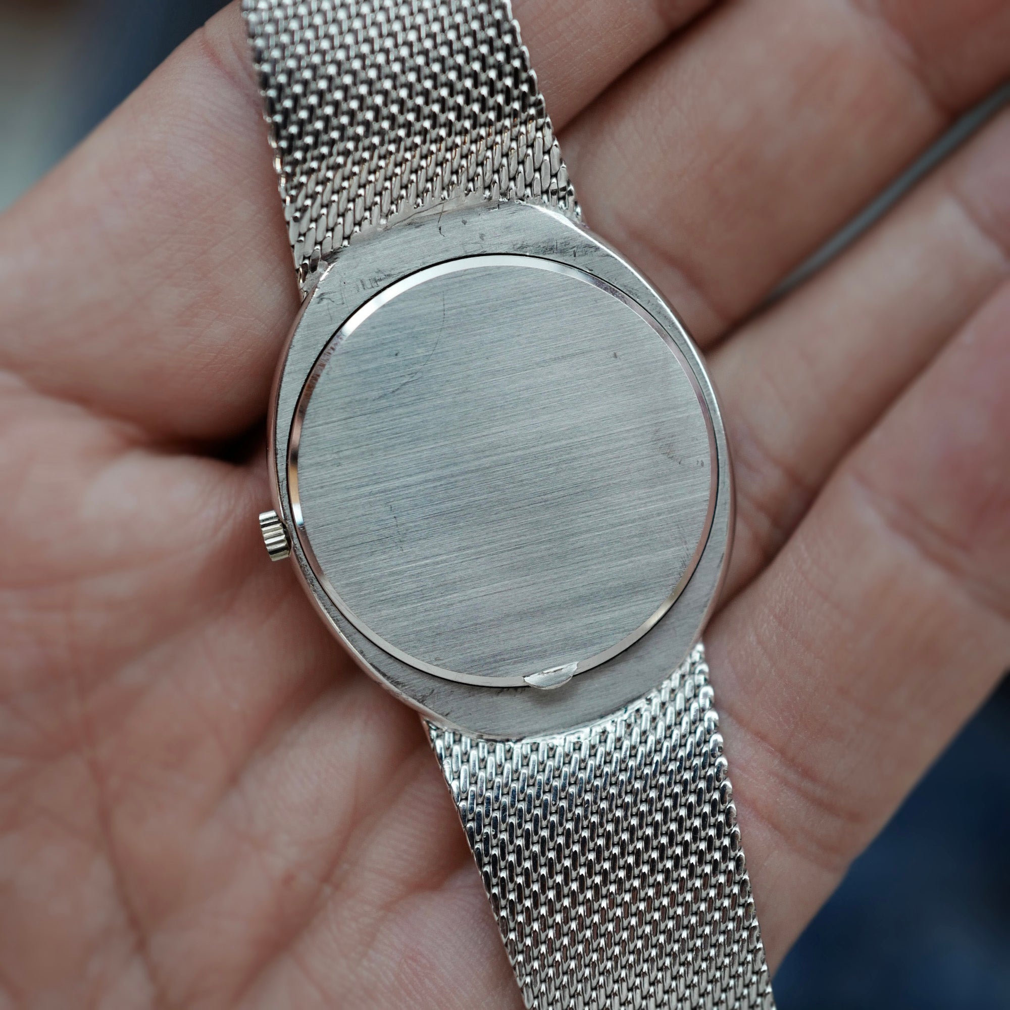 Patek White Gold Golden Ellipse Watch Ref. 3594