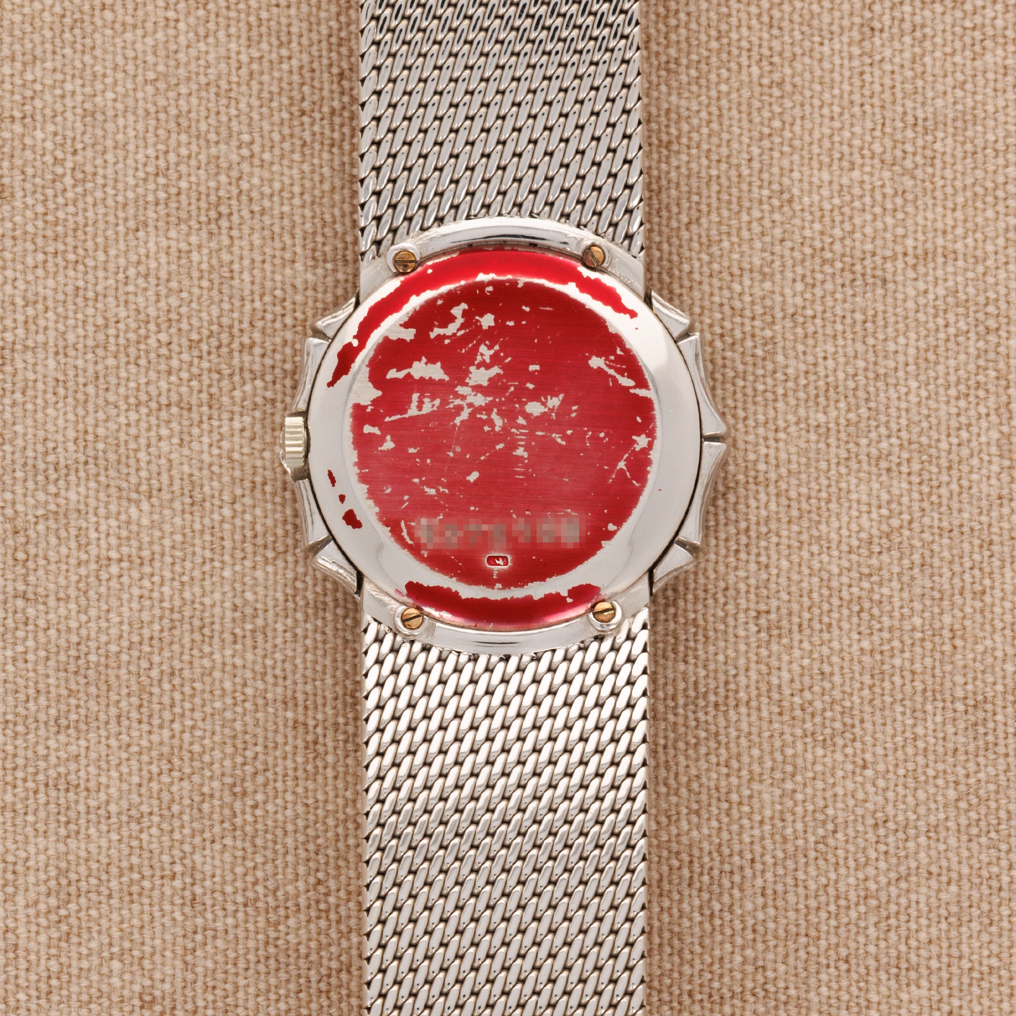 Jaeger Lecoultre White Gold Bamboo Watch