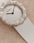 Jaeger Lecoultre White Gold Bamboo Watch