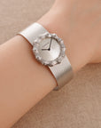 Jaeger Lecoultre White Gold Bamboo Watch