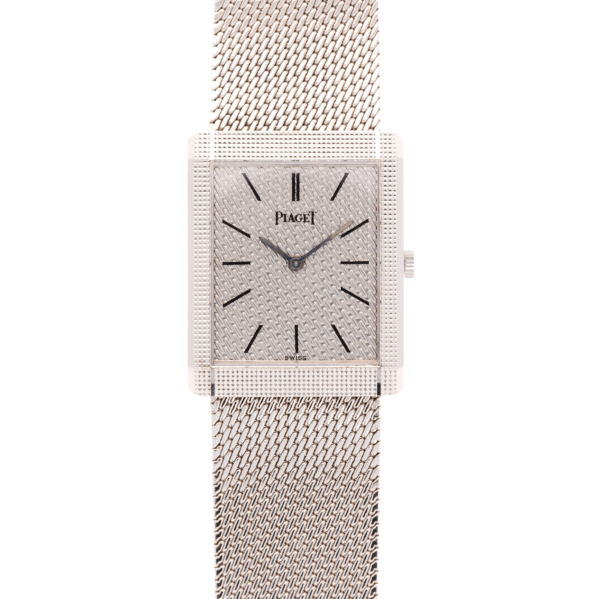 Piaget 18k white gold watch hotsell