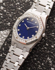 Audemars Piguet White Gold and Diamond Royal Oak with Lapis Dials
