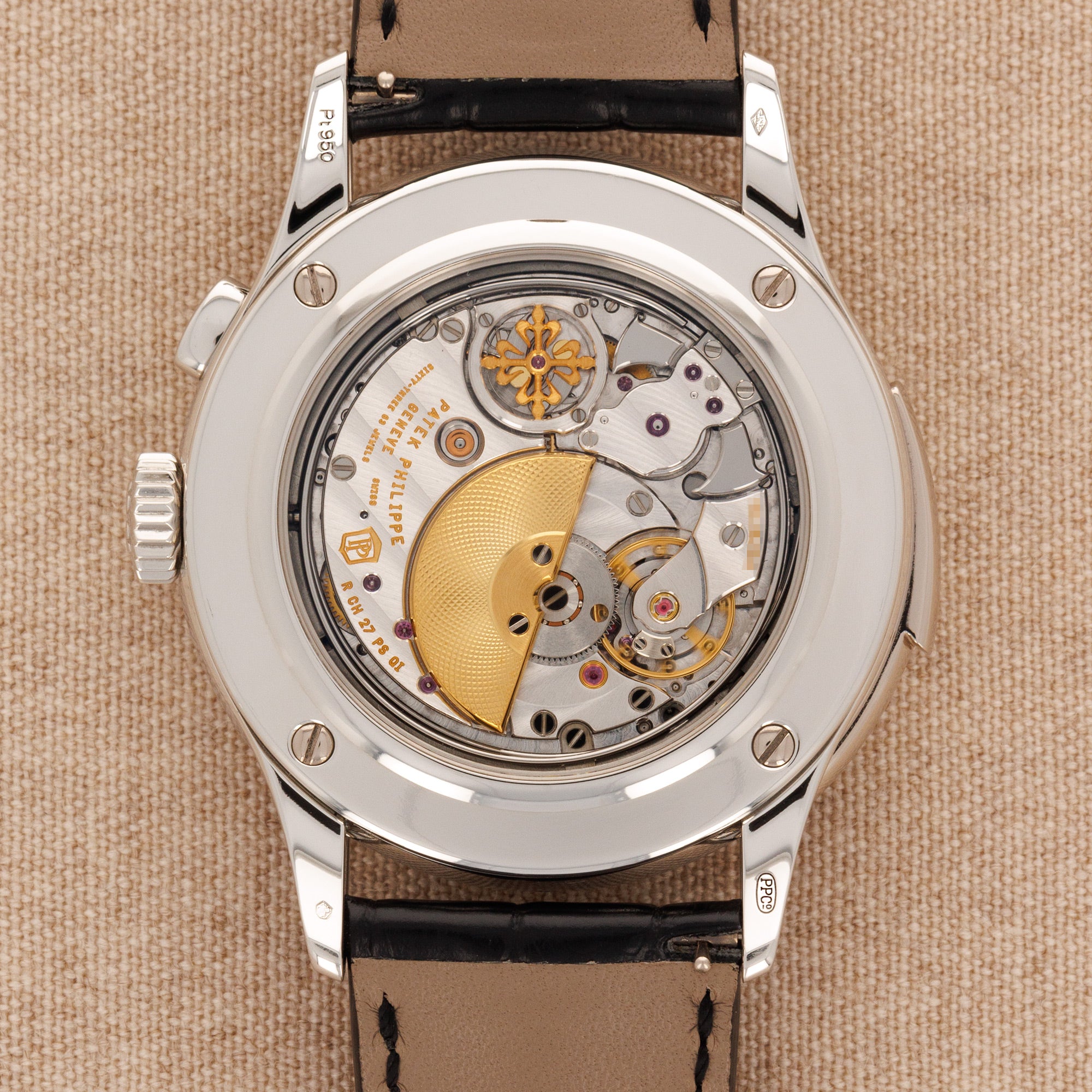 Patek Philippe - Patek Philippe Platinum Perpetual Calendar Minute Repeater Chronograph Ref. 5208 - The Keystone Watches