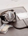 Patek Philippe - Patek Philippe Platinum Perpetual Calendar Minute Repeater Chronograph Ref. 5208 - The Keystone Watches