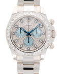 Rolex - Rolex Platinum Daytona Ref. 116576TBR with Baguette Diamonds - The Keystone Watches