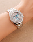 Rolex - Rolex Platinum Daytona Ref. 116576TBR with Baguette Diamonds - The Keystone Watches