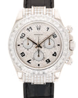 Rolex White Gold Daytona Ref. 116599TBR with Baguette Diamonds