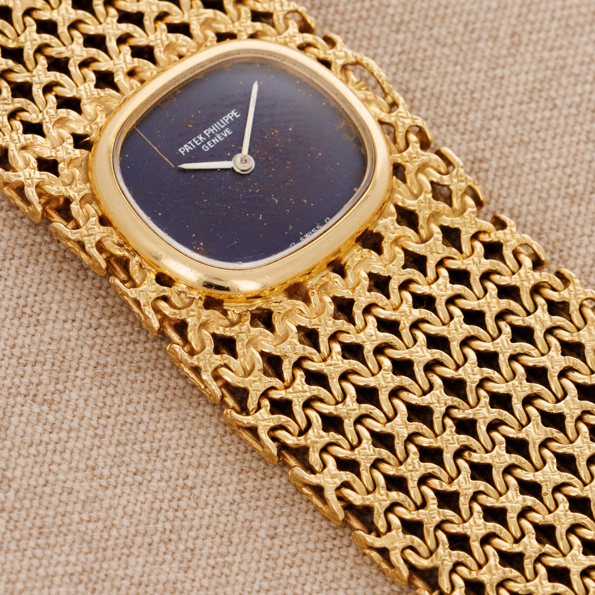 Patek Philippe - Patek Philippe Yellow Gold Ellipse Dor Bracelet Watch Ref. 4151 - The Keystone Watches