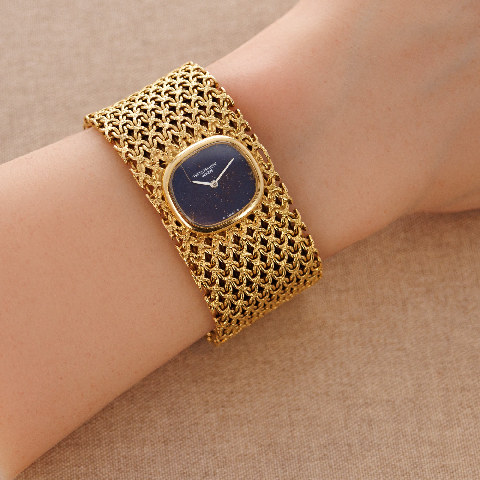 Patek Philippe - Patek Philippe Yellow Gold Ellipse Dor Bracelet Watch Ref. 4151 - The Keystone Watches