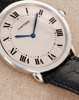 Cartier Platinum Vendome Ronde Louis Ref. 1297