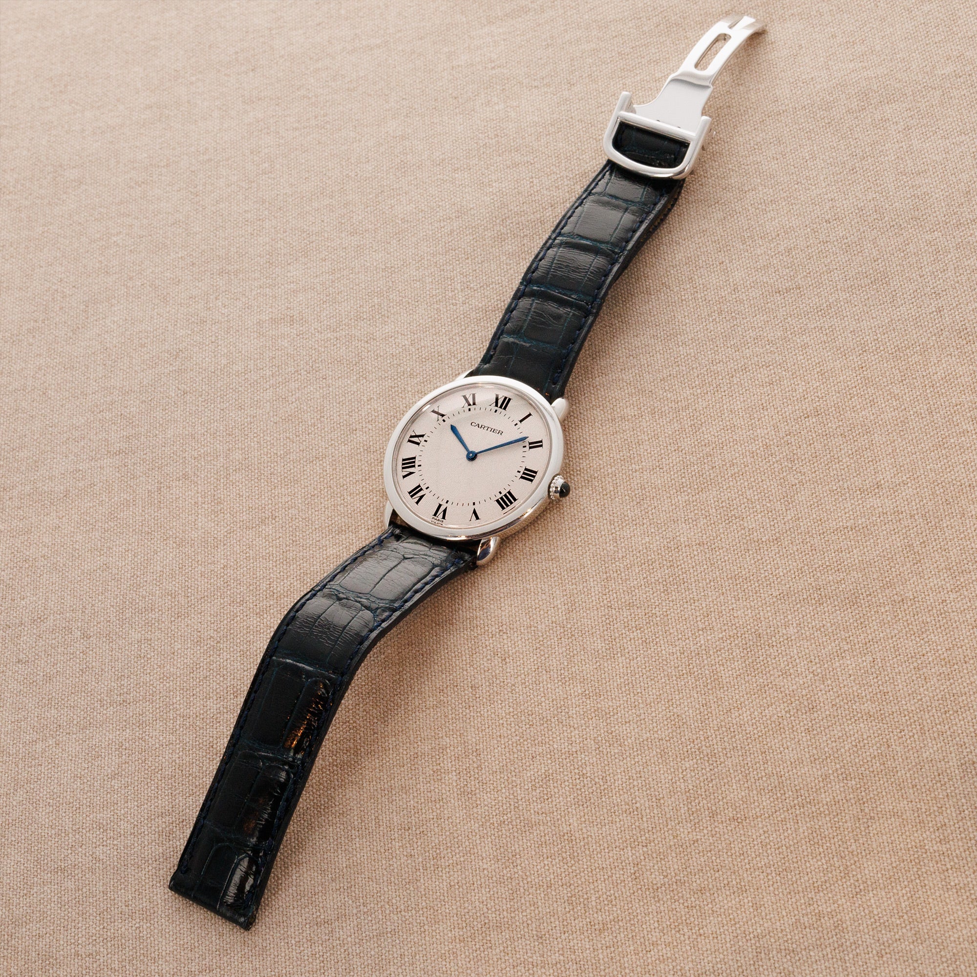 Cartier Platinum Vendome Ronde Louis Ref. 1297