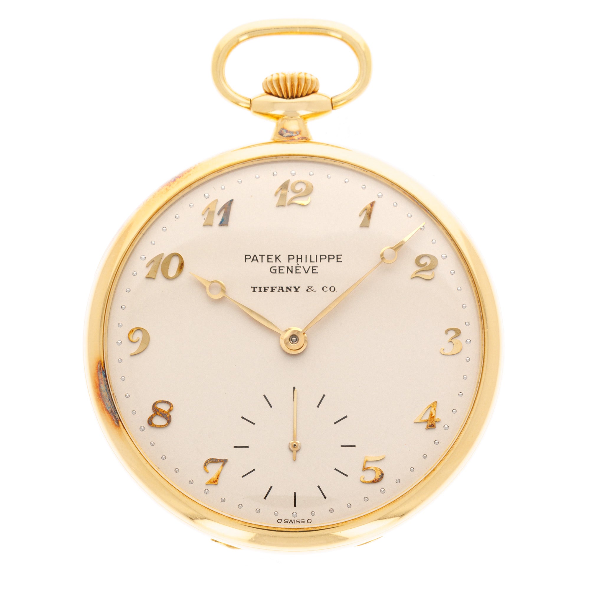 Patek Philippe - Patek Philippe Yellow Gold Pocket Watch Ref. 652 with Breguet Numerals Retailed by Tiffany & Co. Ref. 652/1 - The Keystone Watches