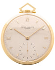 Patek Philippe Yellow Gold Pocket Watch Ref. 763